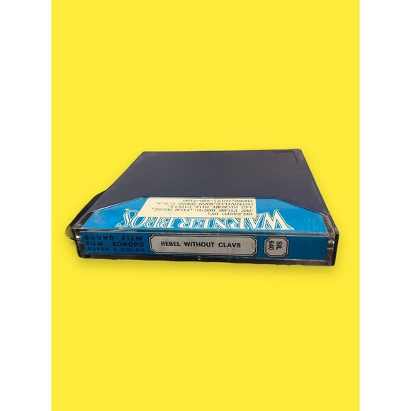 THE REBEL WITHOUT CLAWS Tweety & Sylvester Super 8 8mm Color Sound Movie Film - Picture 2 of 3